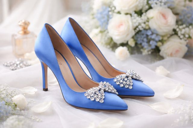 Blue Heels Perfect for Weddings, Parties, and More