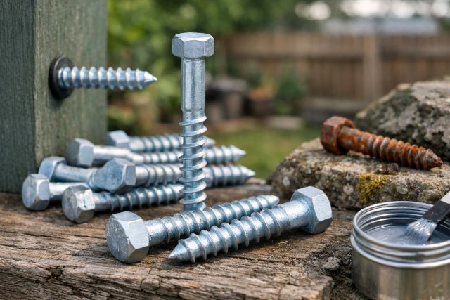 Lag Screws for Outdoor Use: Coatings, Rust Prevention, and Longevity