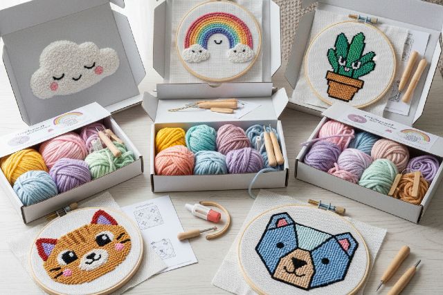 Trending Punch Needle Kits Right Now: The Cutest Designs Online