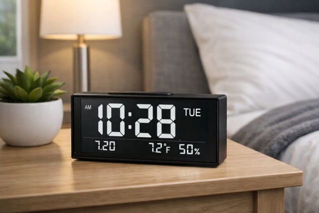 Best Radio Controlled Clock for Bedrooms: Quiet, Clear, and Always Accurate