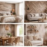 wood effect wallpaper