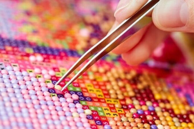 Diamond Painting on Fabric