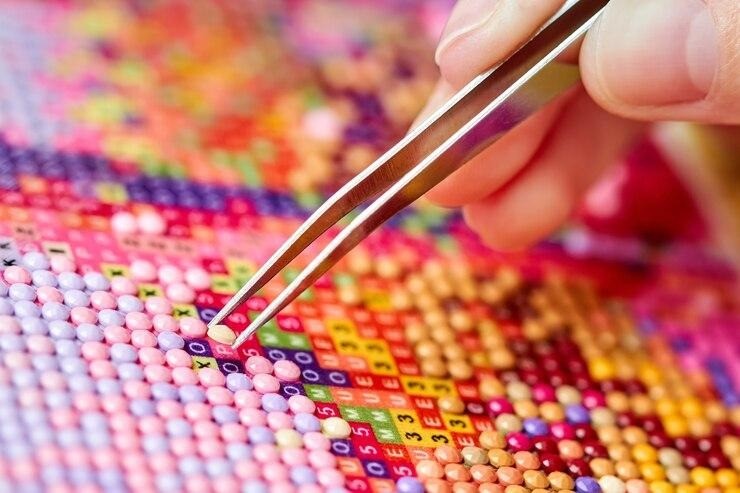 Diamond Painting on Fabric